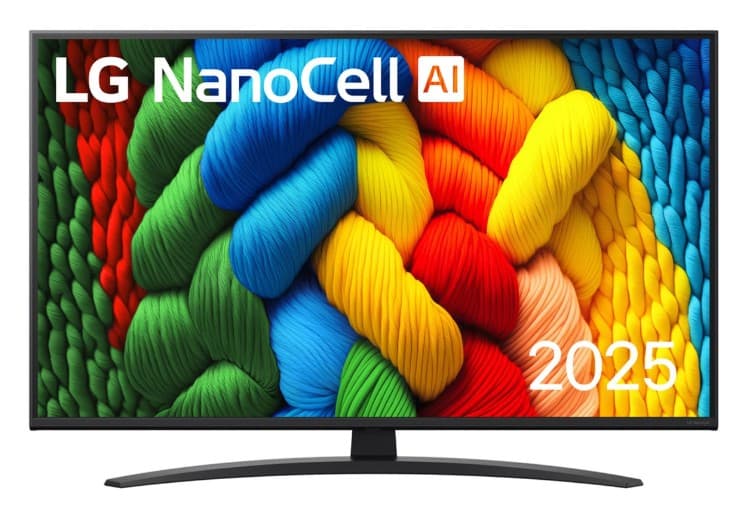 LG NanoCell 4K LED televizors (2025) 43NANO81A3A